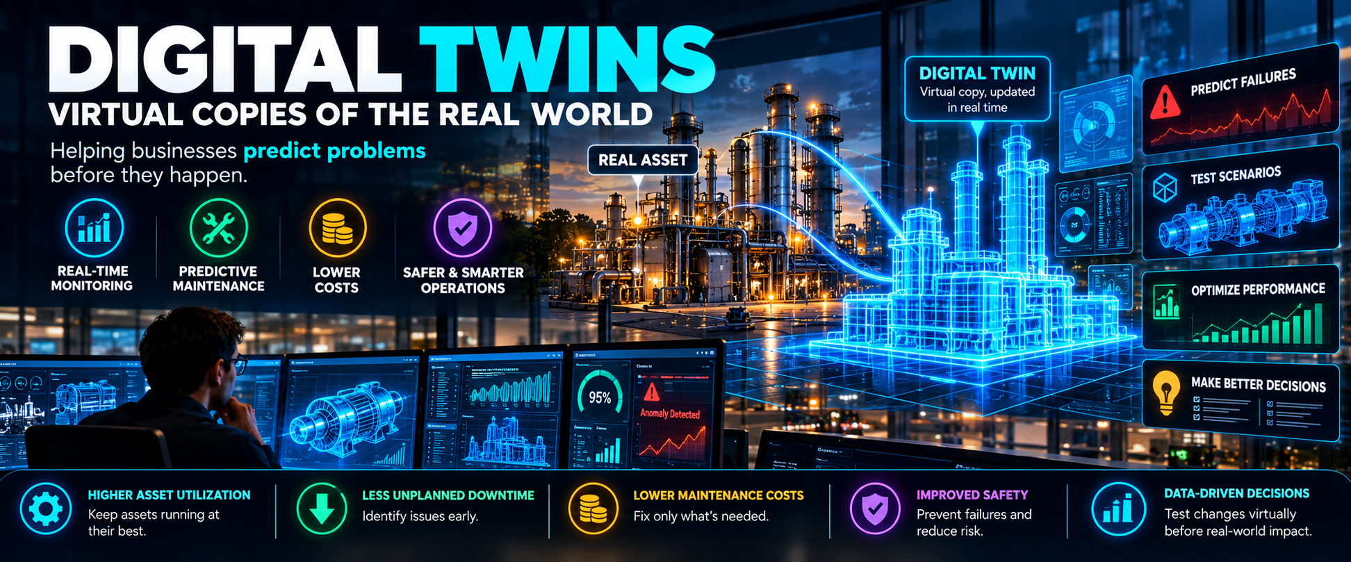 Digital Twins: How Businesses Are Building Virtual Copies of the Real World to Predict Problems Before They Happen