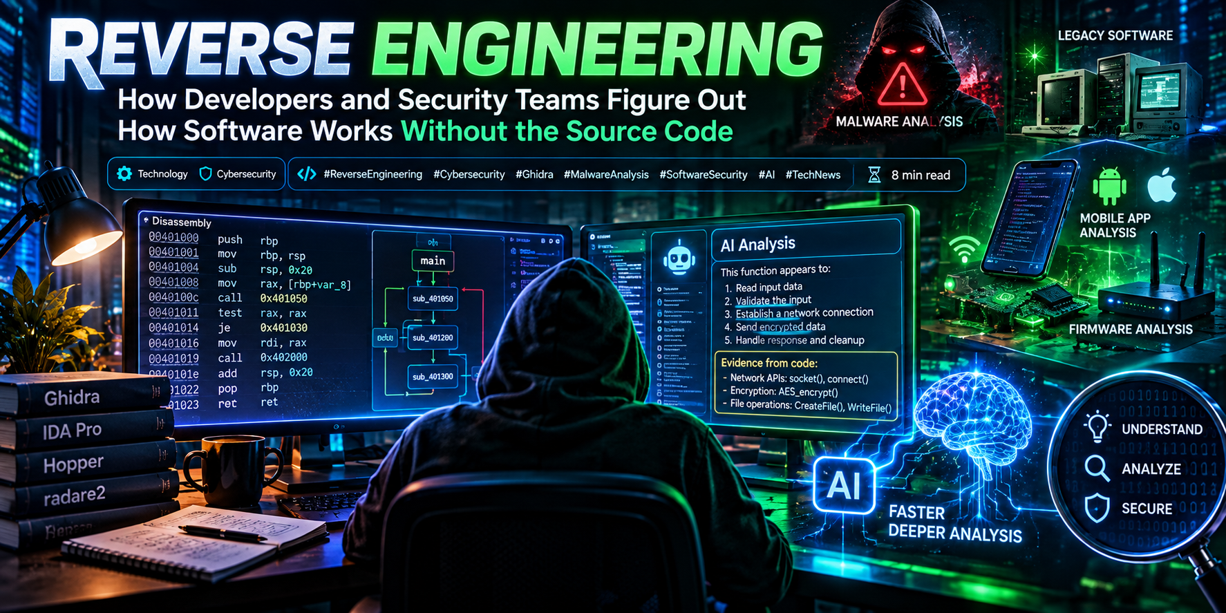 Reverse Engineering: How Developers and Security Teams Figure Out How Software Works Without the Source Code